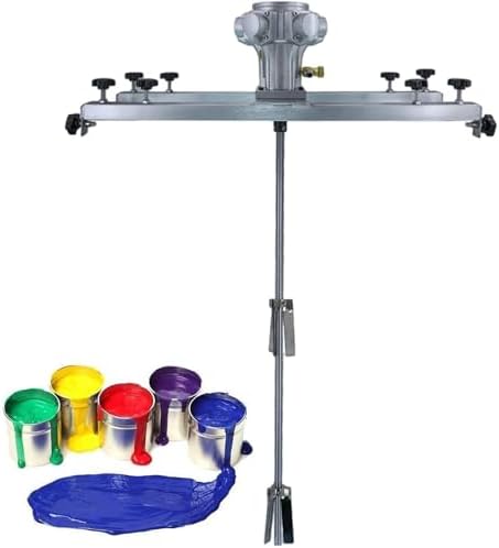 Pneumatic Paint Agitator Mixer - 1/2 HP, 3/4 HP, 1 HP Air Mixing Equipment for Efficient Paint Stirring & Mixing - Heavy-Duty Five Cylinder Design