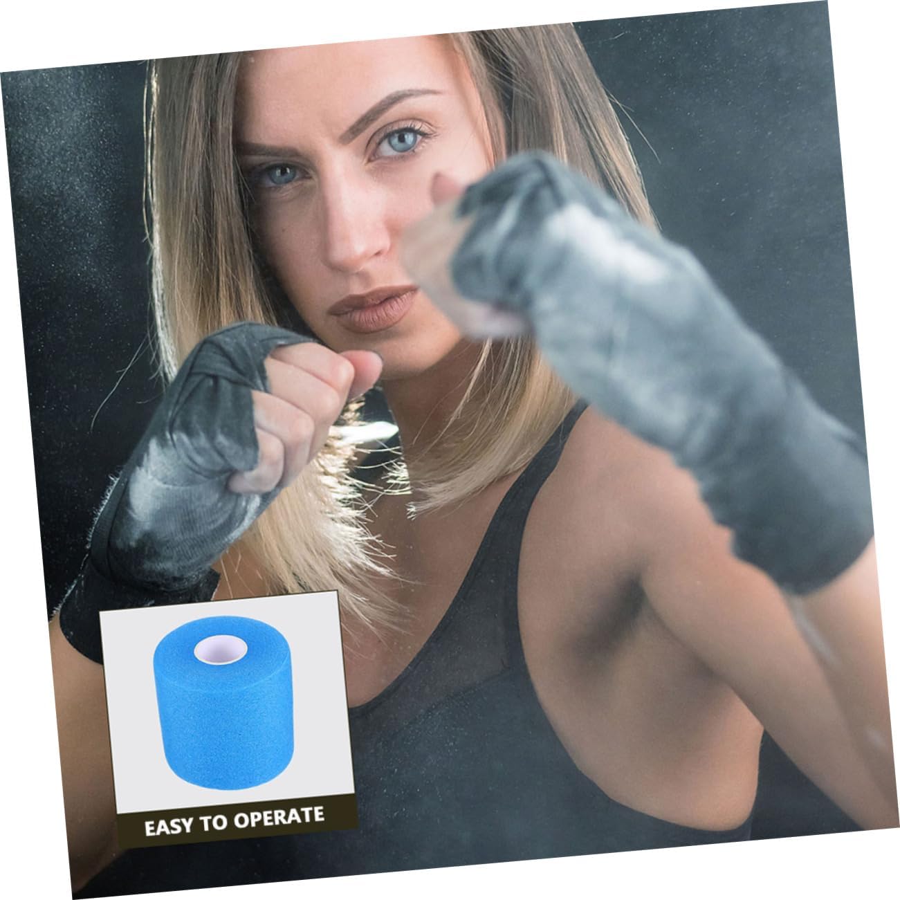 UPKOCH Sports Shock Absorbing Belt Gym Grip Training Hand Tape Straps Wrap Racket Tennis Badminton Band Wrist