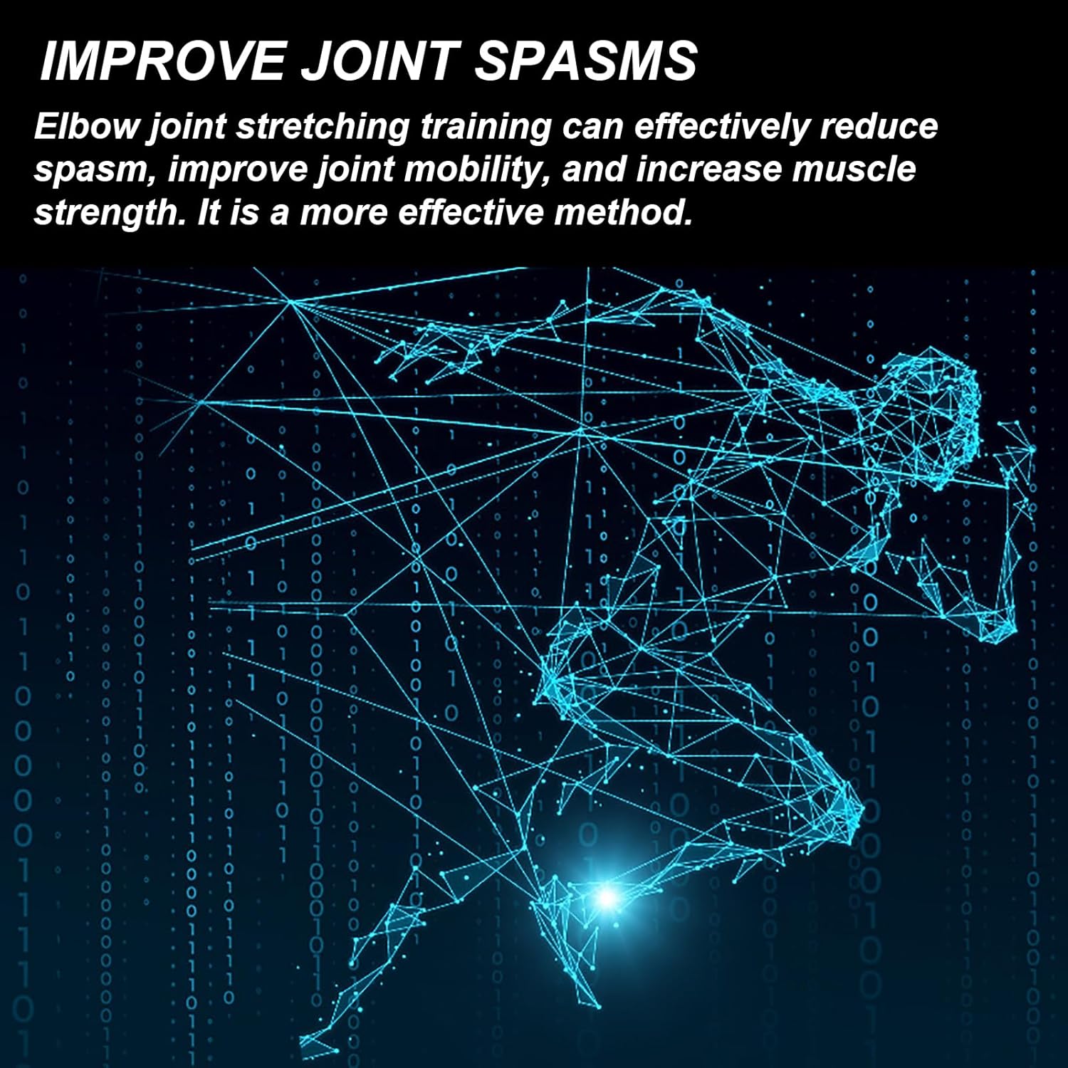 Brace Manual Elbow and Wrist Rehabilitation Training Device, Elbow Internal and External Rotation Equipment, Knob Adjustment Design, for Elbow Recovery