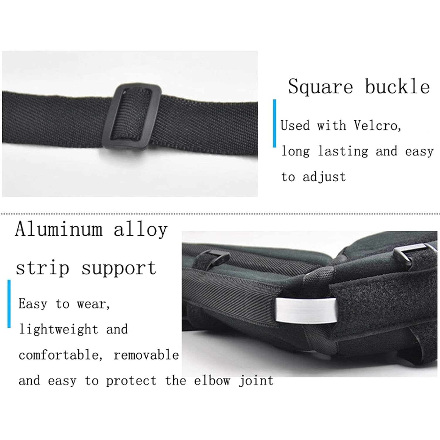 Adjustable Elbow Joint Fixation Brace, Brace for Upper Limb Fractures, Correction Orthosis, Forearm Slings Suitable for Fractures And Sprained Wrists,S,M