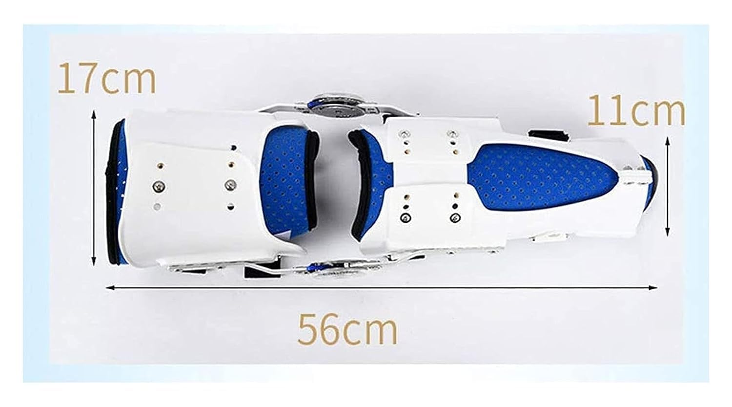 Adjustable Hip Joint Fixation Bracket, Reusable Thigh Knee Ankle Foot Supports Brace Leg Orthosis Splint Portable Abduction Hinge Foot Orthotics Suitable For Stable Fractures(Right)