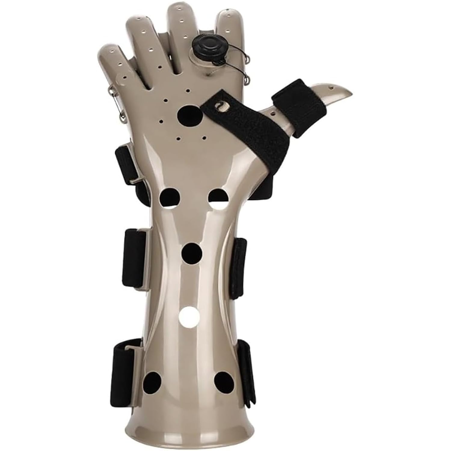 EKSED Finger Splint Extension Board, Finger Rehabilitation Device, BOA Lacing System, Four Pressure Fixing, Elastic Band Adjustable, for Stroke, Hemiplegia, Skull Brain Trauma