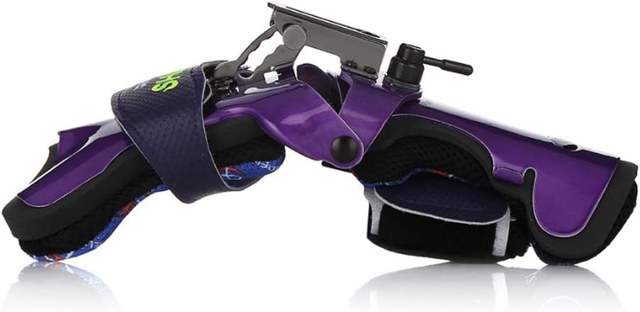 Rev-Up Shark Mongoose Bowling Wrist Support Accessories for Right Hand Purple Color (S)