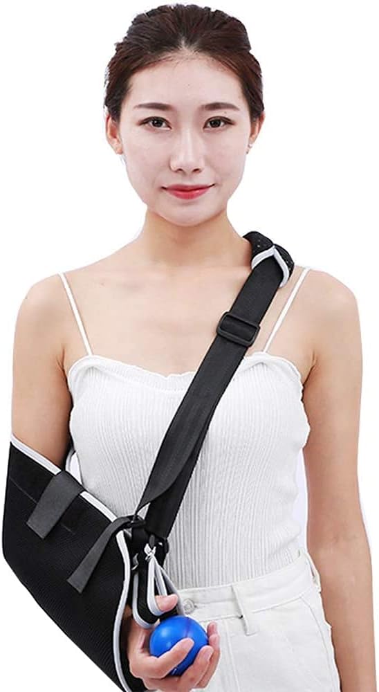 arm Sling Shoulder Sling arm Brace arm Sling Shoulder immobilizerZHANGDONGArm Sling Shoulder Brace,Shoulder Sling Arm Brace with Thumb Support,Rotator Cuff Support Brace,Can Adjustable Sling7.30(Colo