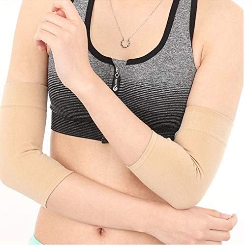 1 pair sports elastic arm guard Basketball Volleyball Arm Sleeves Armband Sport Elbow Pads Warmers