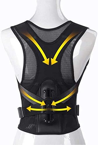 Posture Correction Waist Shoulder Chest Back Support Brace Corrector Belt for Women Men(Medium-M)