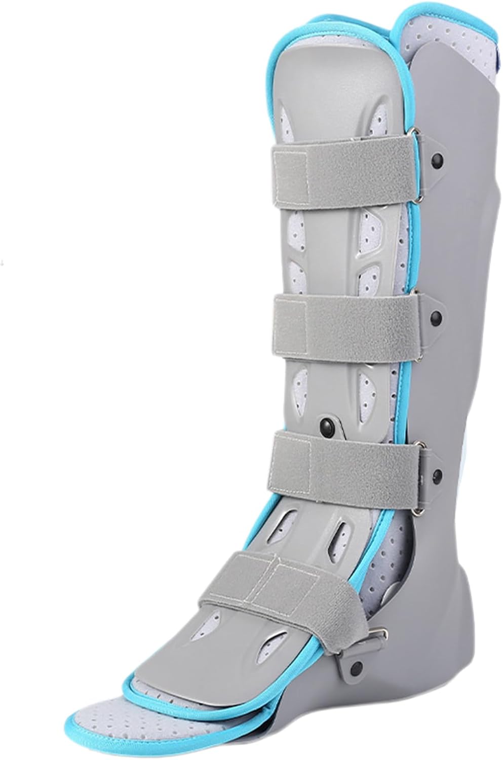 SFKLYU Foot Drop Corrector Ankle Brace Calf Fracture Fixing Support Brace Adjustable Front Baffle Foot Drop Correction for Ankle Foot Injuries Sprain Broken,Left