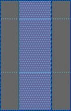 Medline Sterile Reinforced Surgical Table Covers, 60 Inches x 90 Inches with 30 Inches x 90 Inches SMS Polypropylene Reinforcement, Case of 22 Each