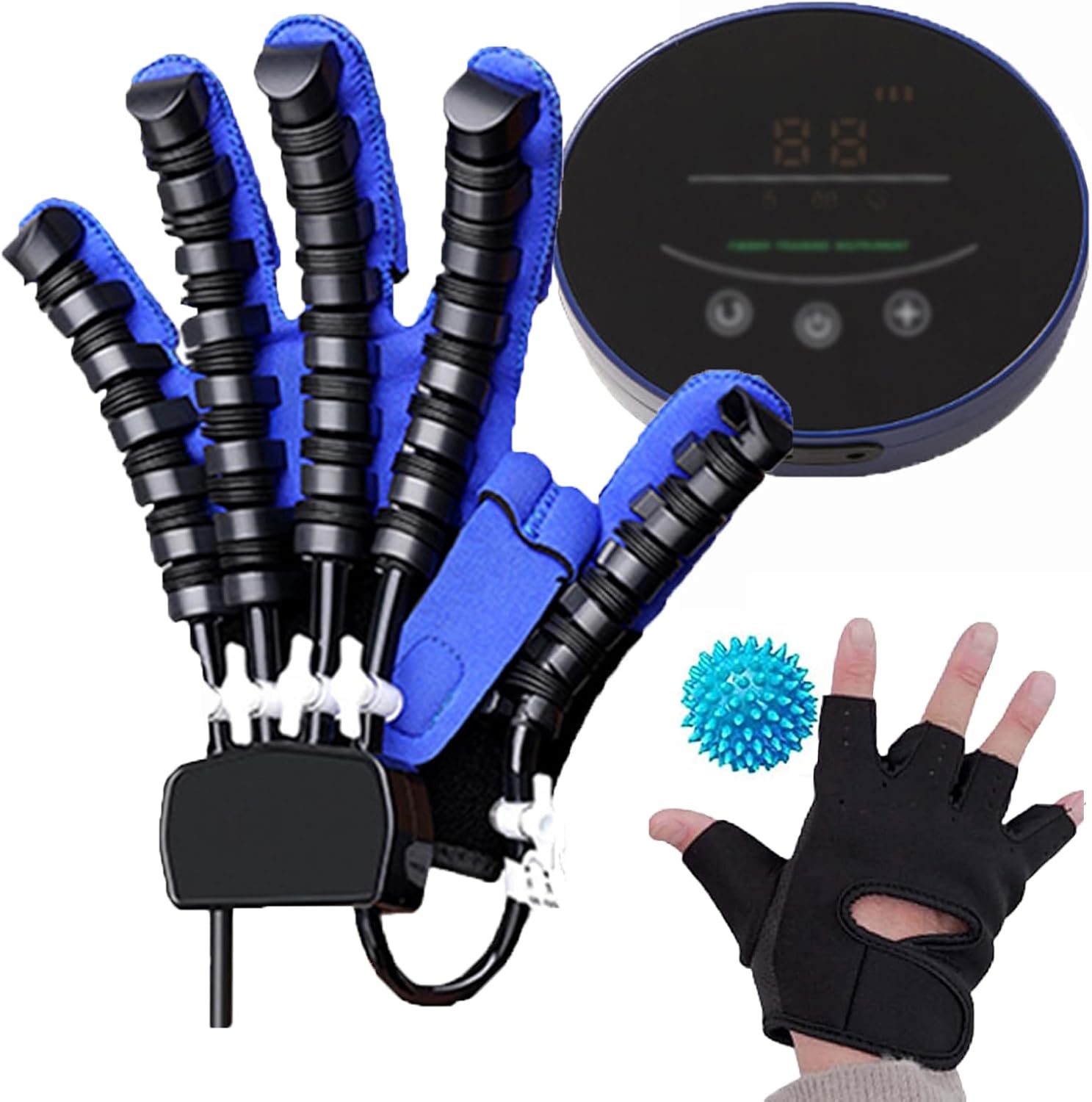 Powerful Hand Rehabilitation Robot Gloves,Hemiplegia Stroke Arthritis Rehabilitation Gloves,Finger Orthotic Training,Hand Physical Therapy Equipment