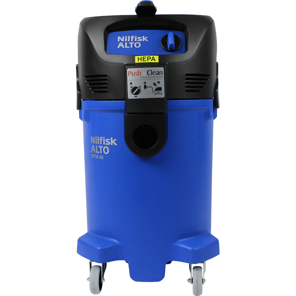 Nilfisk Attix 50 12-Gallon Wet/Dry Canister Industrial Vacuum