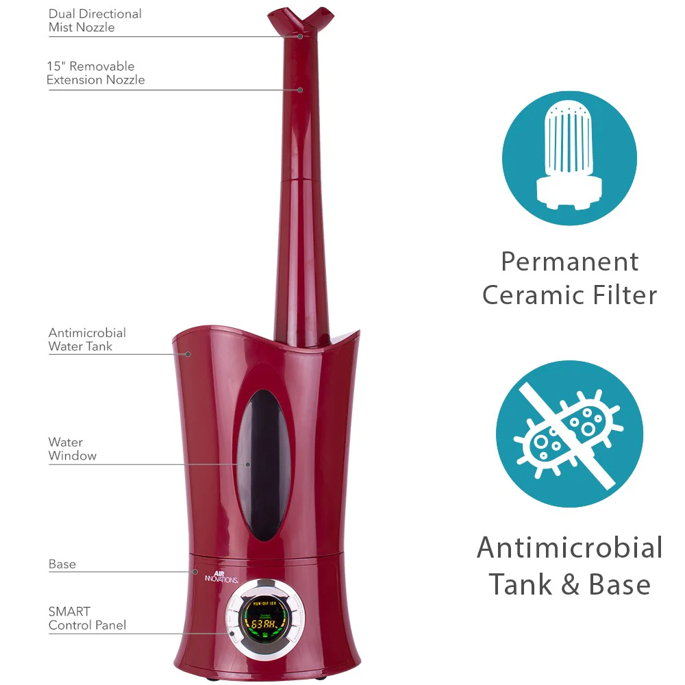 Air Innovations 1.7 Gal. Ultrasonic Cool Mist Humidifier