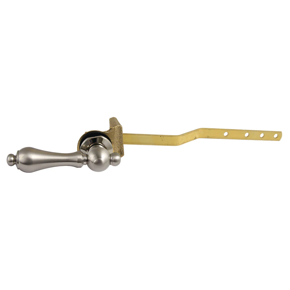 Kingston Brass Restoration Front Mount Toilet Tank Lever, Left/Right Installation, Brushed Nickel (KTAL38)