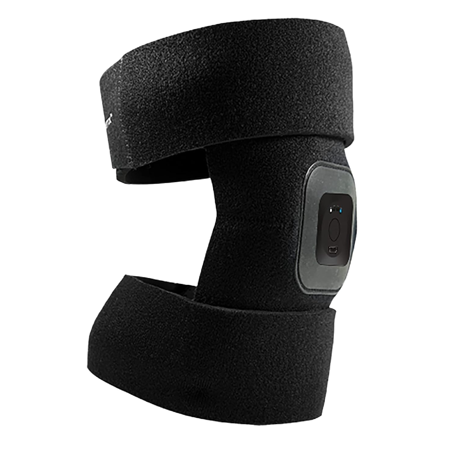 Brownmed - Intellinetix Knee/Elbow Therapy Wrap - Active Wrap for Elbows & Knees that Offers Massage - Elbow & Knee Compression Sleeve with Wearable Massager - Premium Knee & Elbow Support