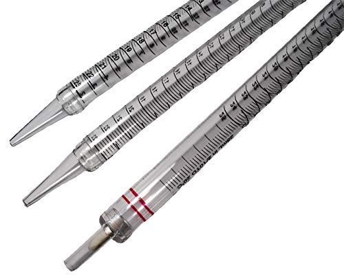 Bulk Packaged Serological Pipettes, Sterile, 25mL Volume (14 Packs of 10 pipettes; 140 pipettes in Total)
