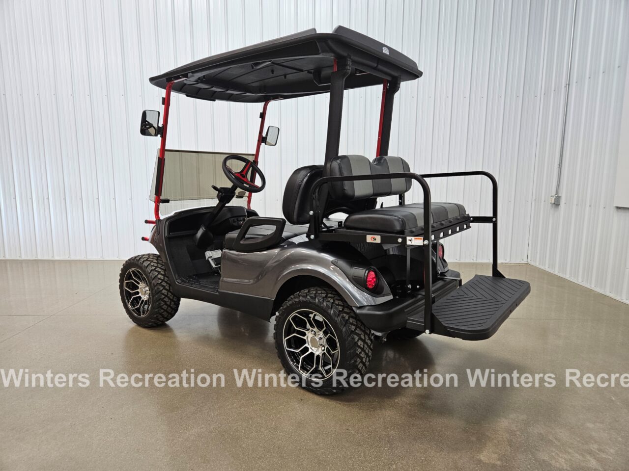 2016 Yamaha Drive Electric STREET READY Golf Cart, Gunmetal