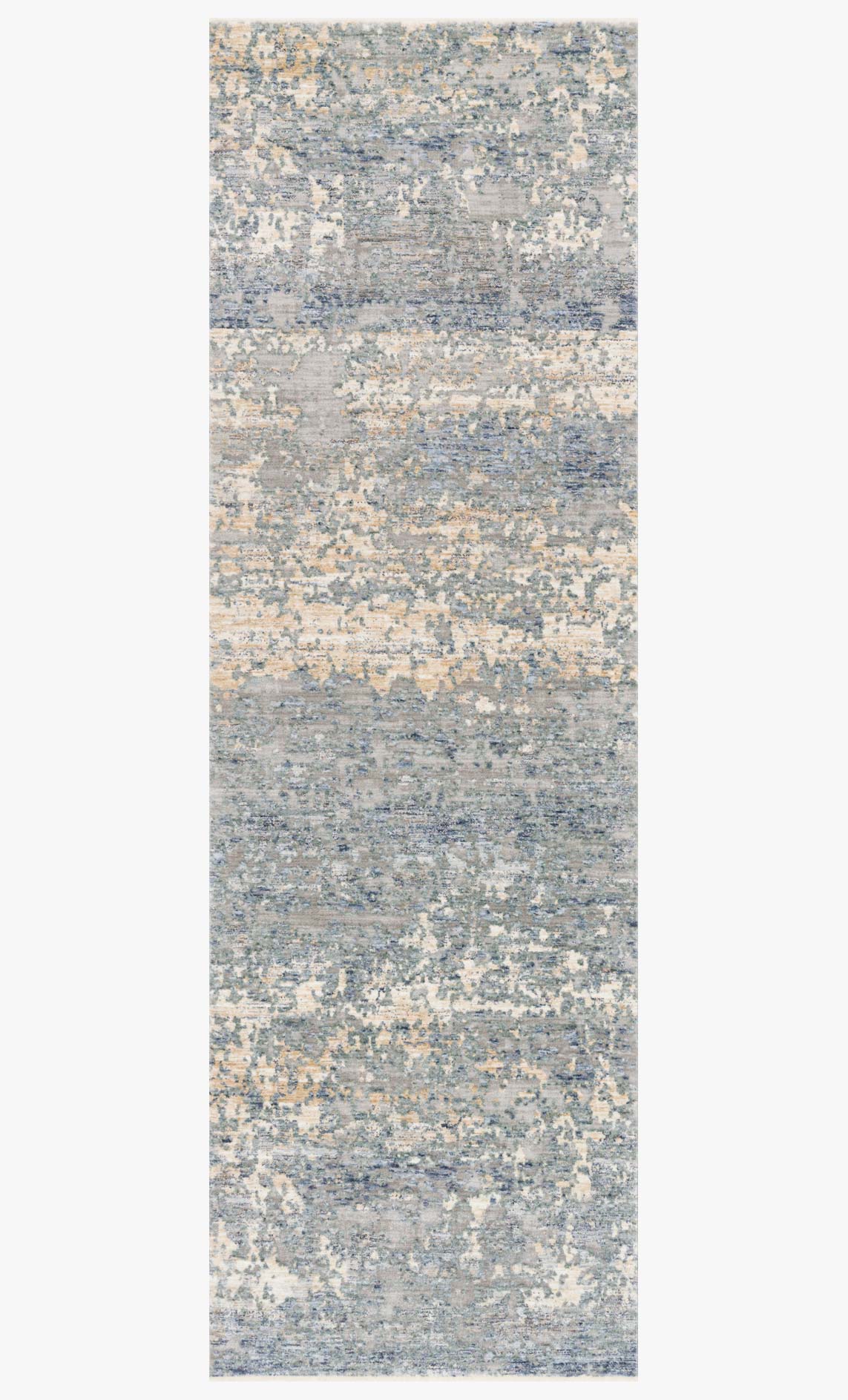 Loloi Pandora Collection - Traditional Power Loomed Rug in Blue & Gold (PAN-05)