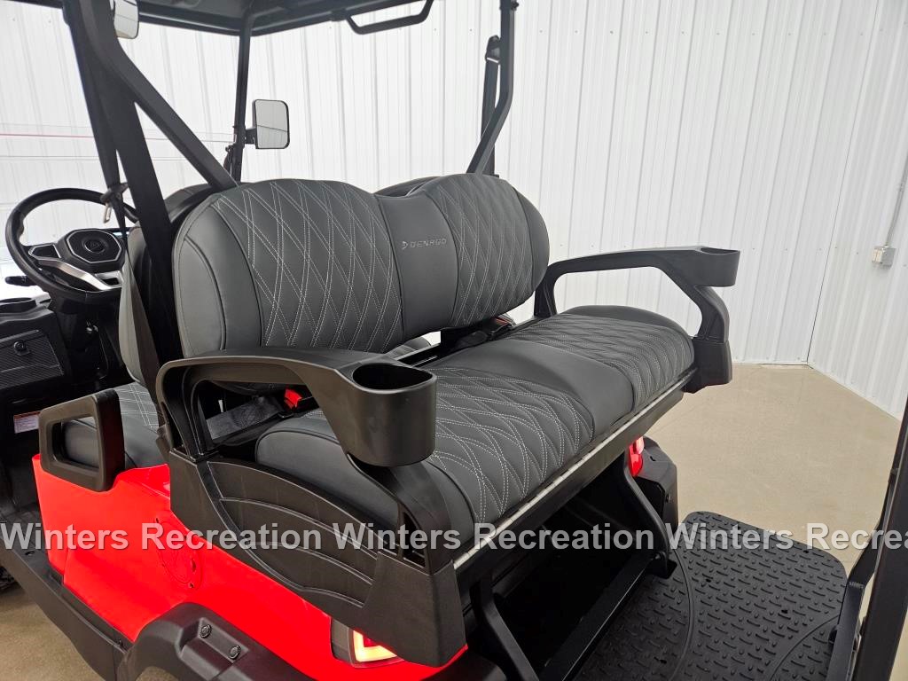 2025 Denago Nomad XL Plus Lithium Ion Golf Cart, Scarlet