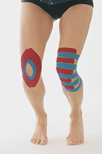 LEUKOTAPE K 3 Inch X 5.4 Yard, Red (Pack of 5)