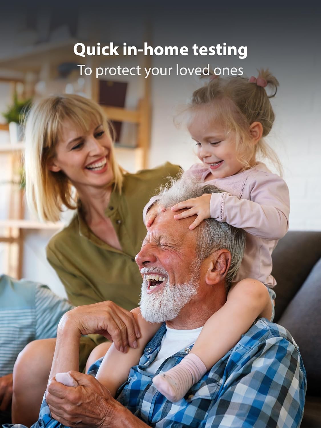 iHealth COVID-19, Flu A&B 3-in-1 Antigen Rapid Test, Results in 15 Minutes, FDA Authorized OTC Flu&COVID Home Test, with Non-invasive Nasal Swab, Easy to Use &No Discomfort (48 Packs, 96 Tests Total)