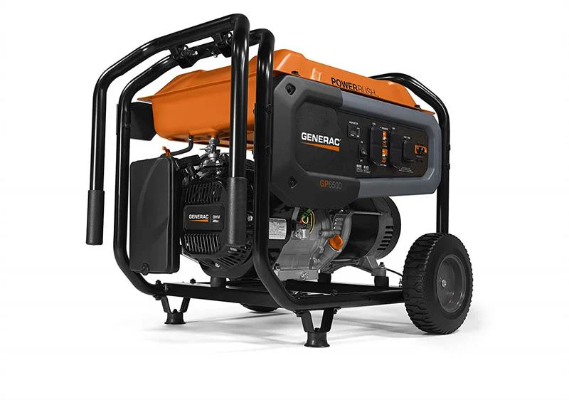 Generac 7690 GP6500 6500 Watt Gas Powered Generator