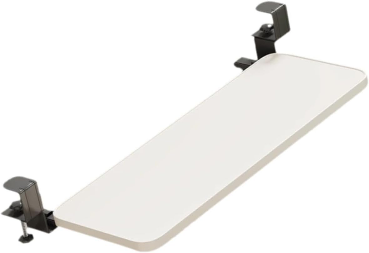 Desk Extend Shelf Board Desk Extend Tray for Computer Table Adults Workstation Organizer Wrist Support Arm Rest Expansion, 60cmx20cmx1.2cm