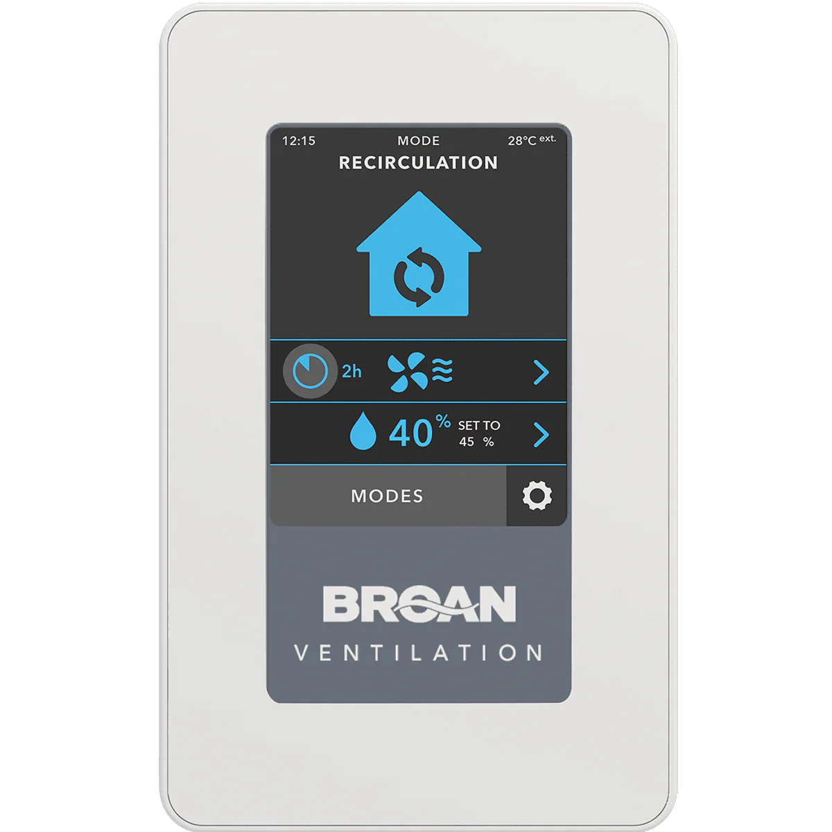 Broan Advanced Touchscreen Control (VTTOUCHW)