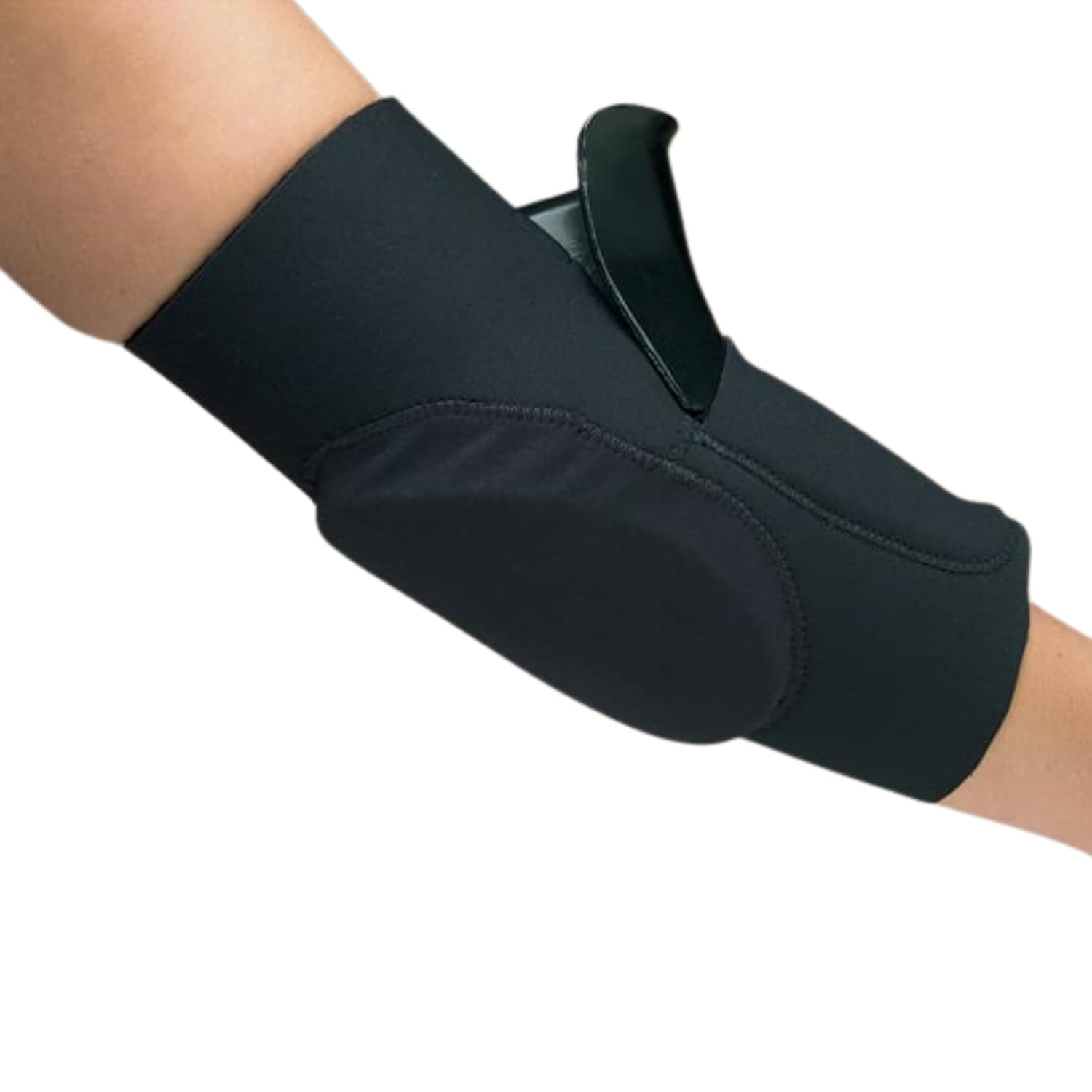 Comfort Cool Ulnar Nerve Elbow Orthosis Brace with Gel Pad, Adjustable Neoprene Elbow Support, Size: Large