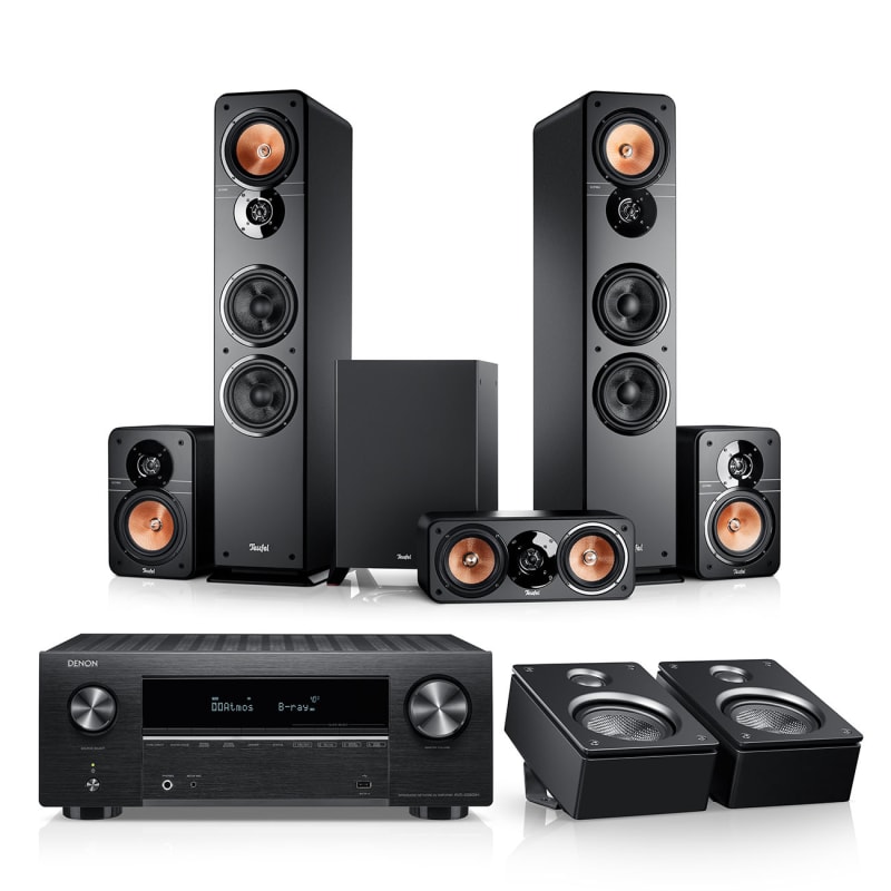 ULTIMA 40 Surround + DENON X3800H für Dolby Atmos