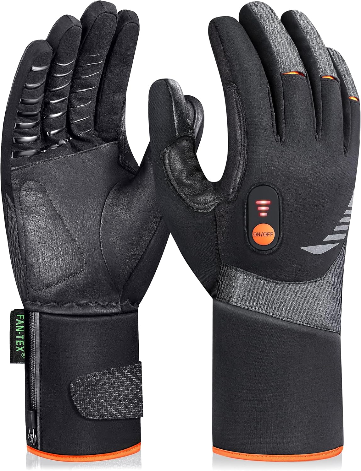 Heated Gloves for Men Women, Rechargeable Waterproof Heated Work Gloves with Arthritis Raynaud's Relief for Ski Golf Hiking Driving