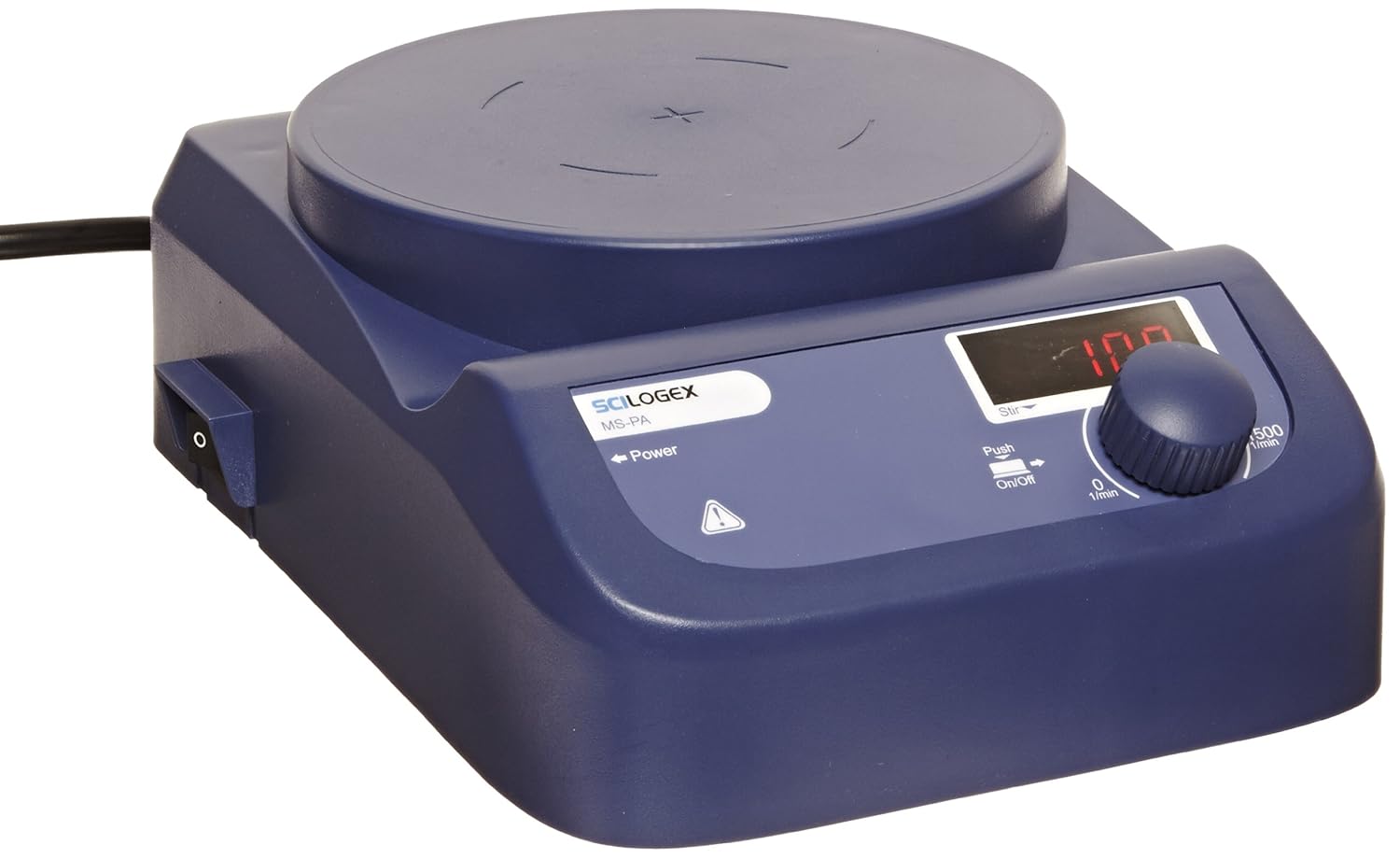 SCILOGEX SCI-PA LED Digital Magnetic Stirrer – Variable Speed 100–1500rpm – 3L Lab Stir Plate – Compact and Durable Design