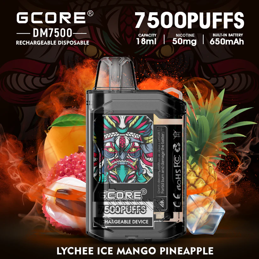 Gcore 7500 Puffs 18ml (US Warehouse)