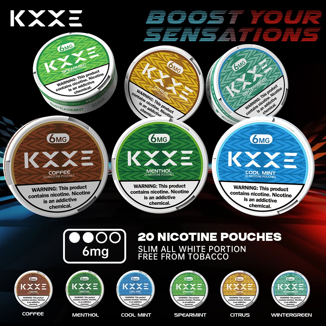 (5Pack) KXXE Nicotine Pouches (US Warehouse)