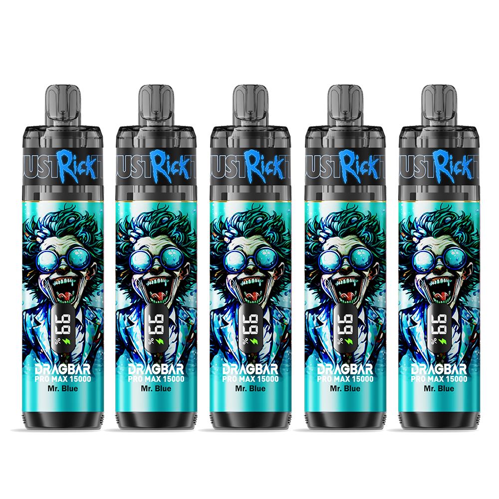 5PCS Dragbar Pro Max 15000 Puffs 2ml+10ml 2%