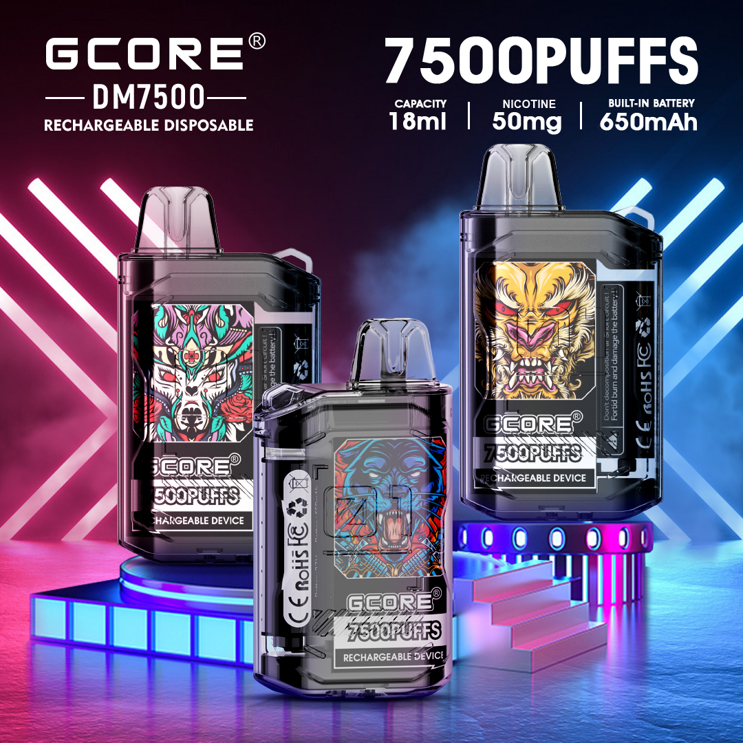 [50pcs]Gcore 7500 Puffs 18ml