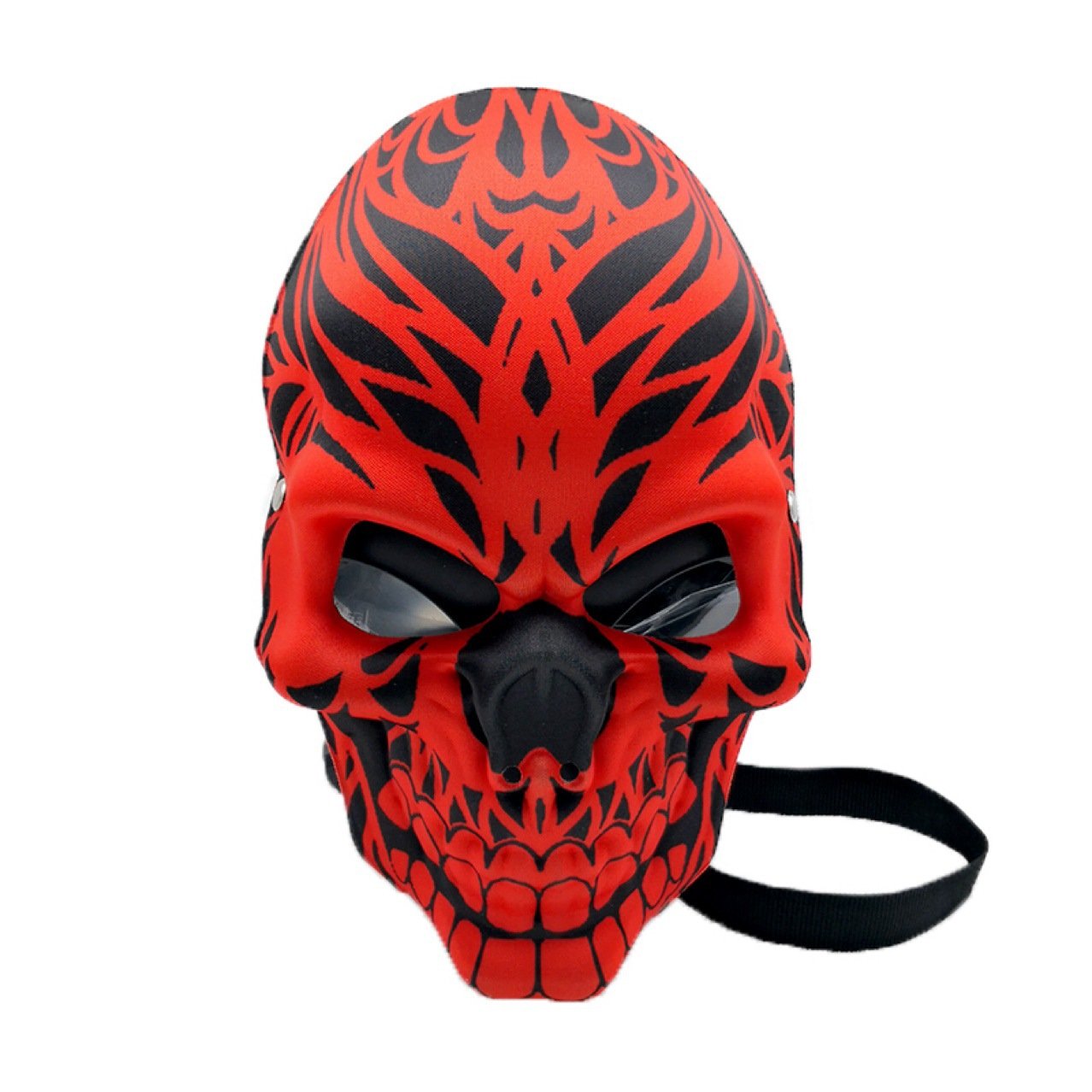 Skull Silicone Gas Mask Bong with Acrylic Water Pipe