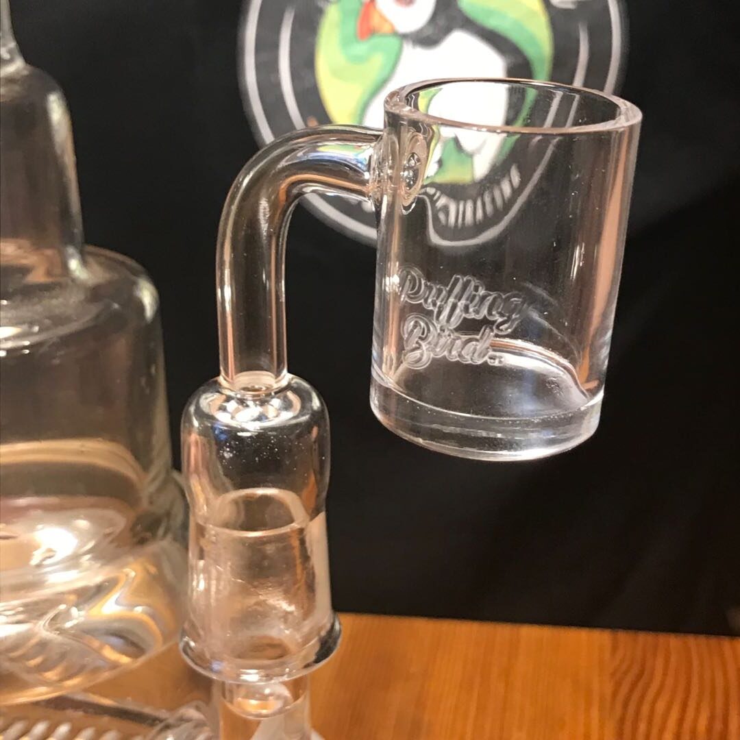 25mm Flat Top Quartz Banger With Thick 4mm Base