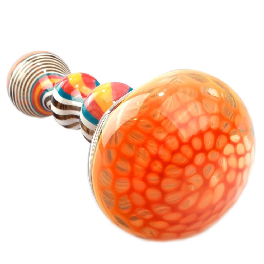 Spiral Drop Glass Pipe w/ Super Large Bowl