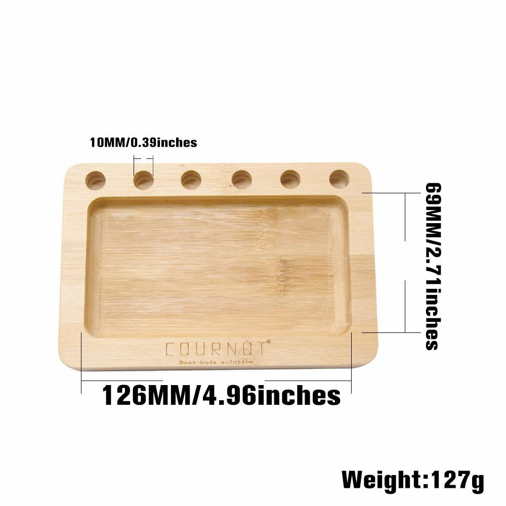 Small Bamboo Smoking Rolling Tray