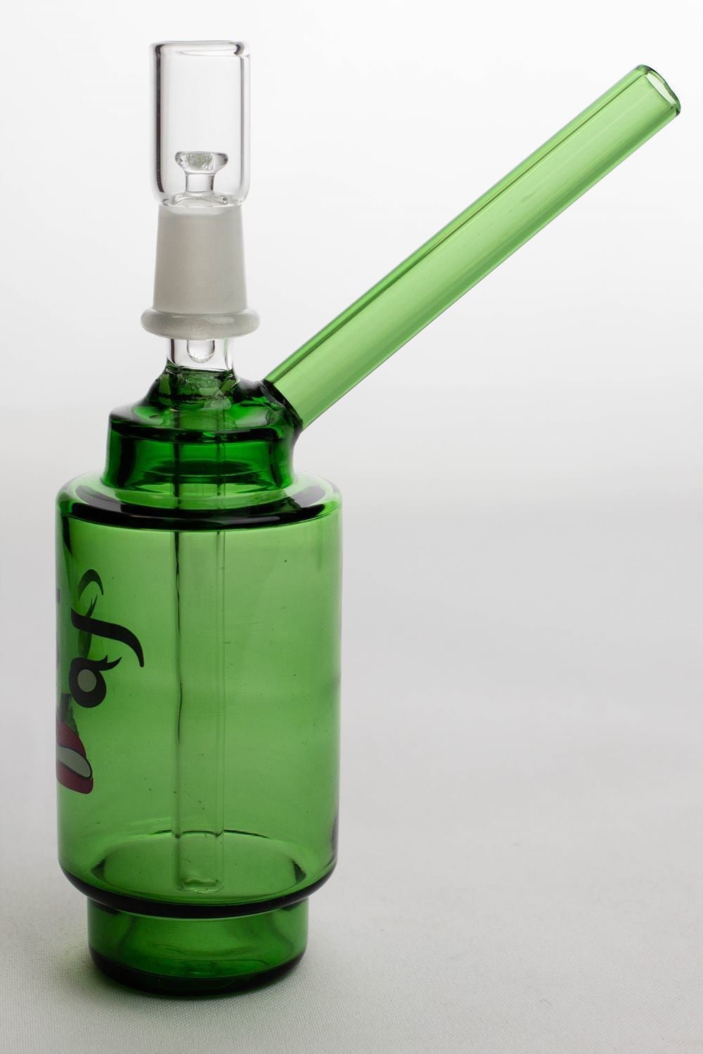 7 Lego head 2-in-1 glass water bubbler