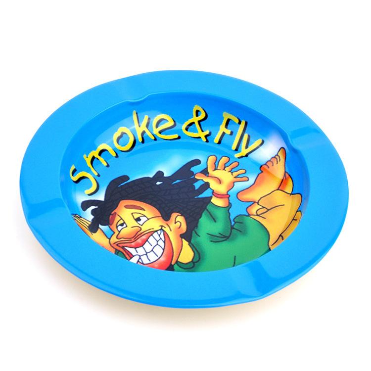 Disc Cartoon Printing Tobacco Rolling Tray