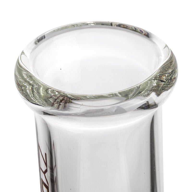11 Honeycomb Straight Tube Glass Bong