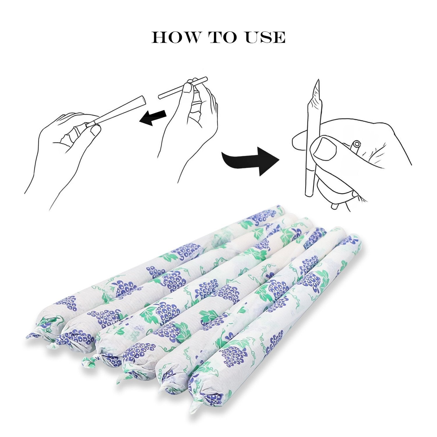 HoneyPuff Grape Flavored Rolling Papers - Pack of 72