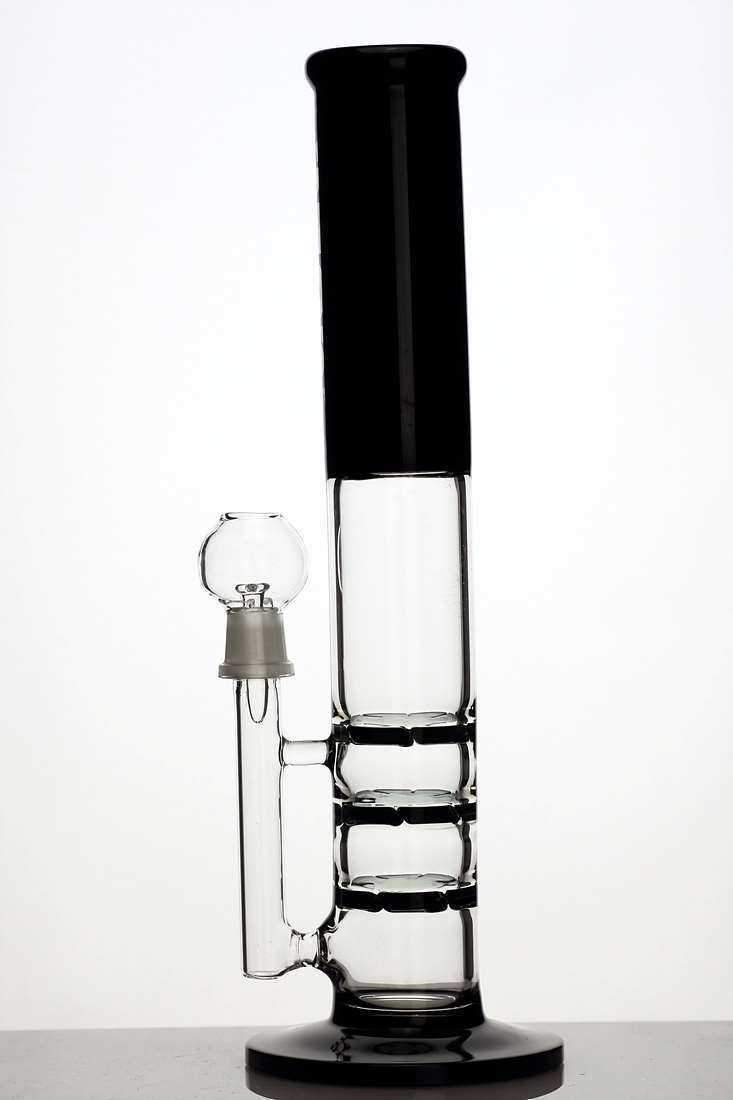 13 Ghost 2-in-1 Triple Flat Honeycomb Bong