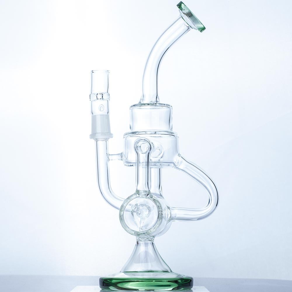 9 Heady Recycler Wax Rig