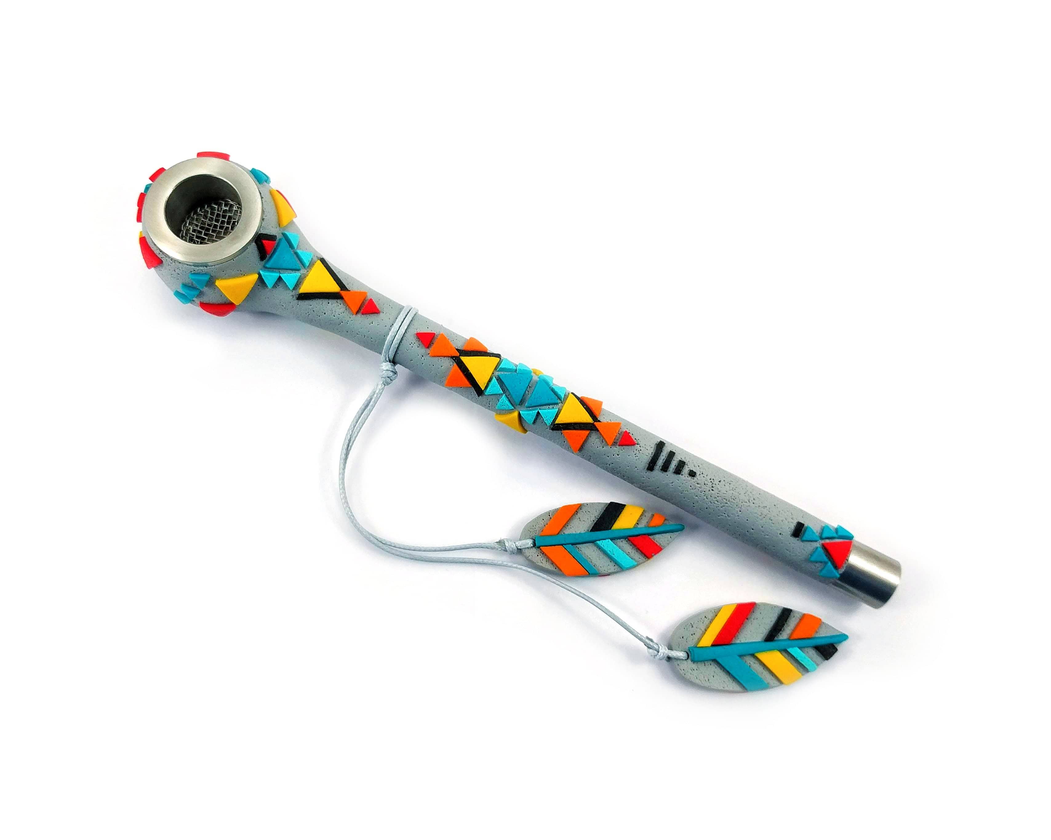 Gadzyl Long Aztec Metal Pipe