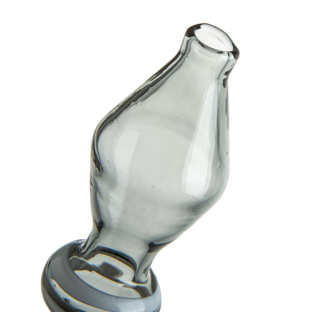4.72 Dots Clear Glass Spoon Pipe