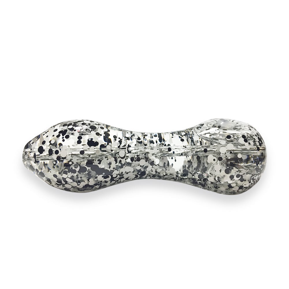 Sparkly Glitter Glass Pipe (Random Color)