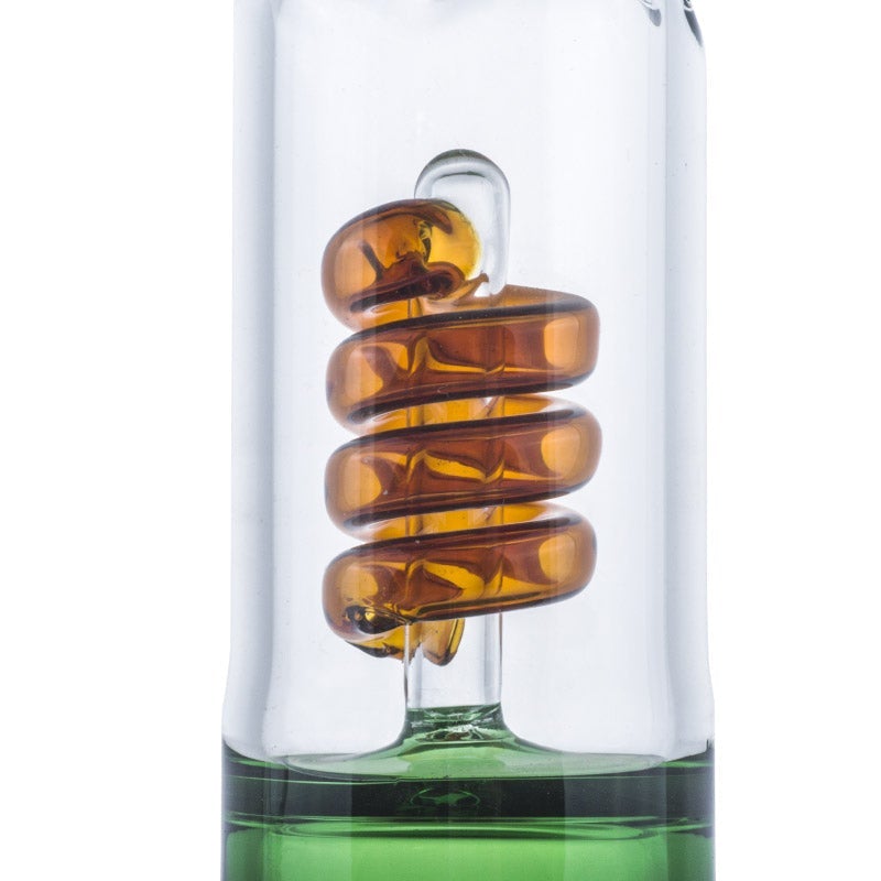 11 Spiral Perc Glass Beaker Bong