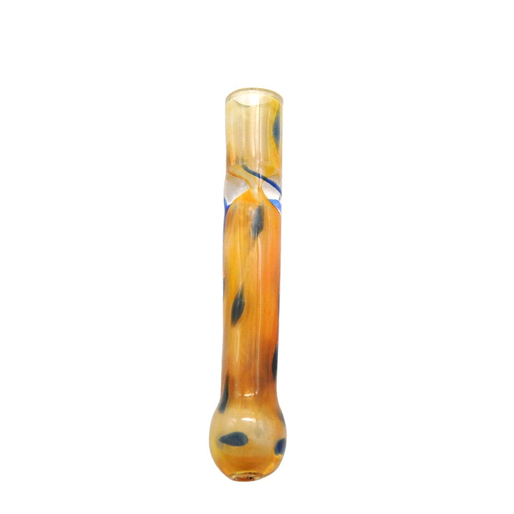 Yellow Glass One Hitter Pipe