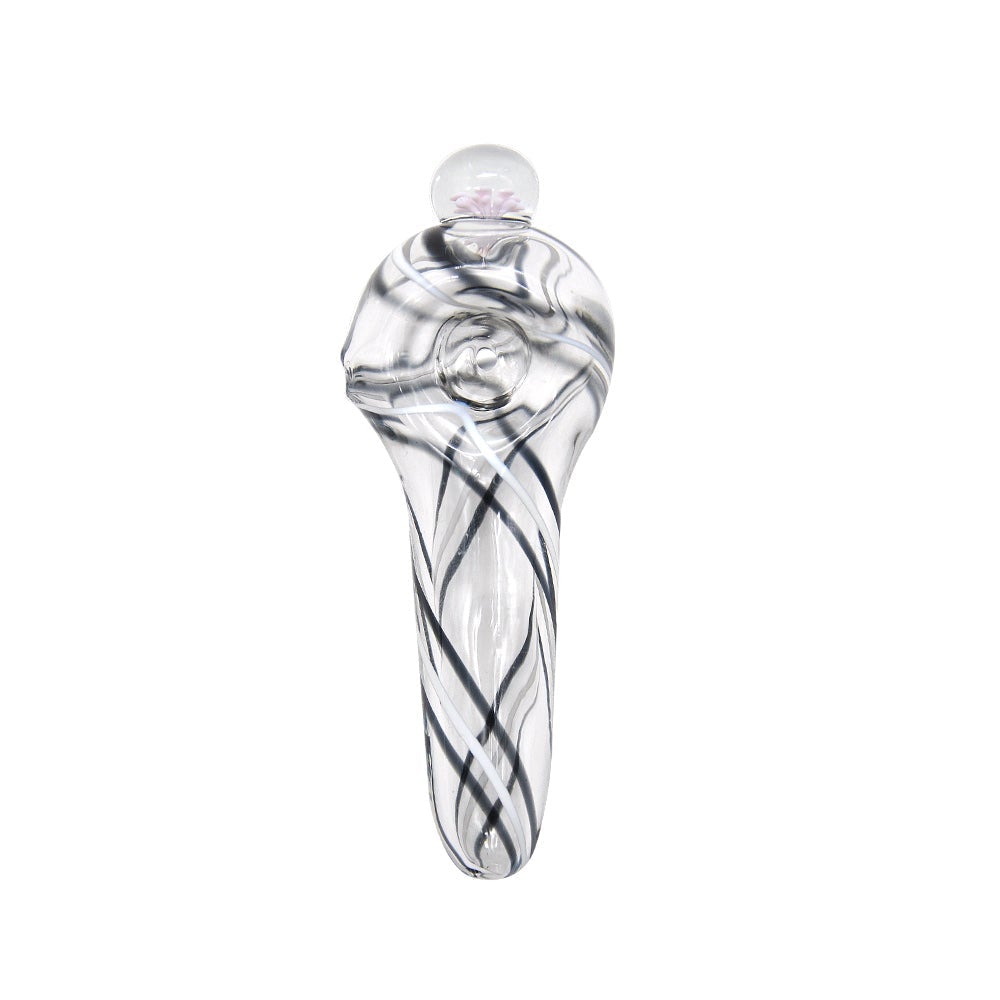 Spiral Heady Glass Spoon Pipe
